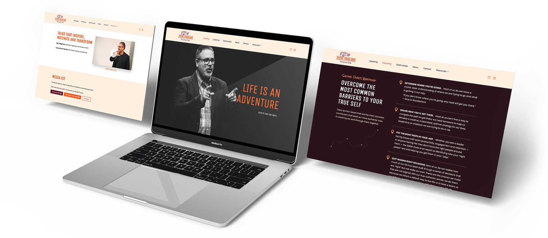 Keynote Speaker Website Design